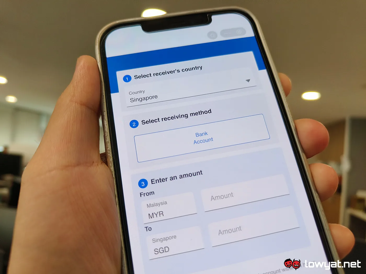 touch 'n go ewallet GOremit