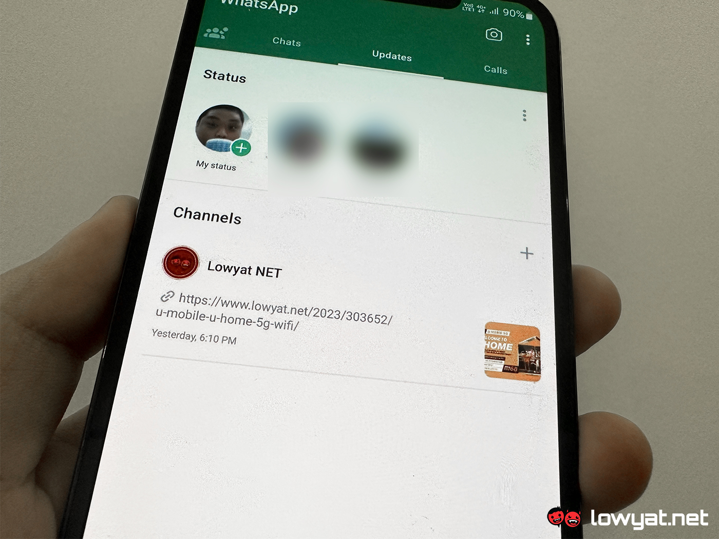 whatsapp channels