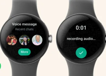 whatsapp smartwatch wear os