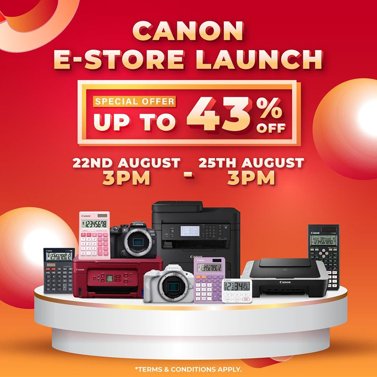 Canon Malaysia E-Store launch