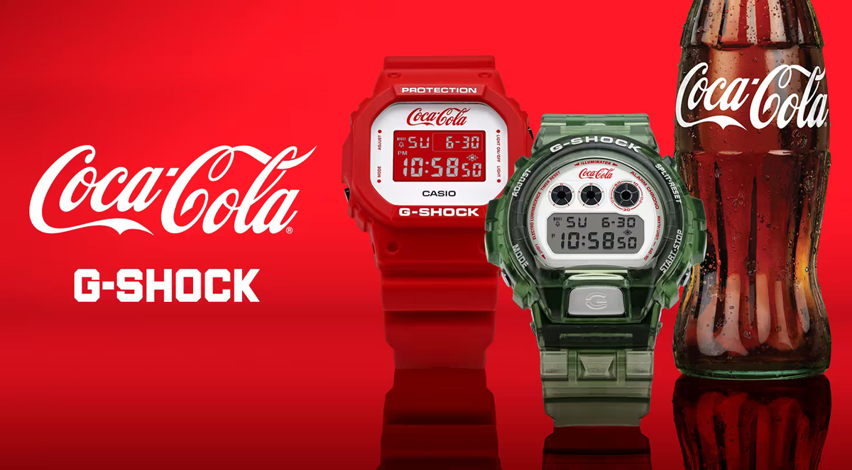 New Coca-Cola X G-Shock Limited Edition Watch Collection Launches In ...