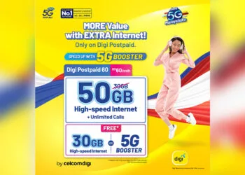 CelcomDigi Digi Postpaid 60 Quota upgrade
