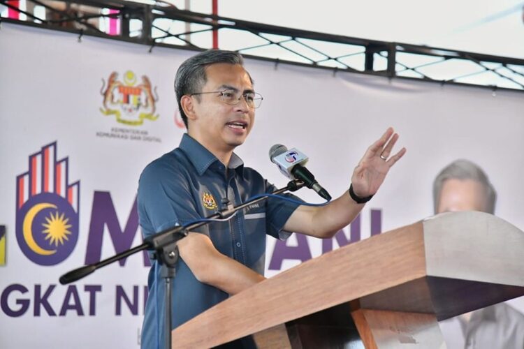 Fahmi Fadzil social media meta facebook