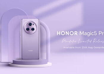 HONOR Magic5 Pro Coral Purple Malaysia