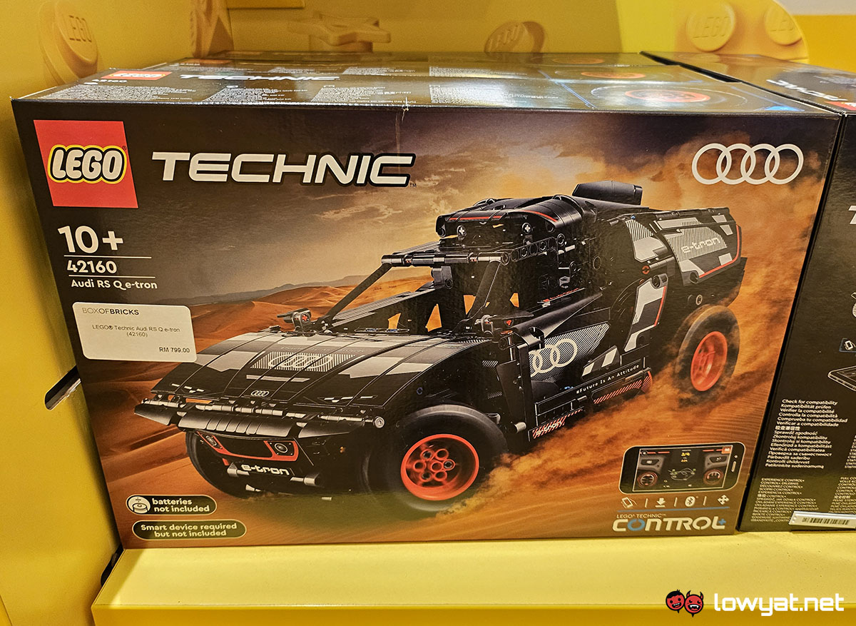 Remote-Controllable LEGO Technic Audi RS Q E-tron Now Available In Malaysia  For RM799 