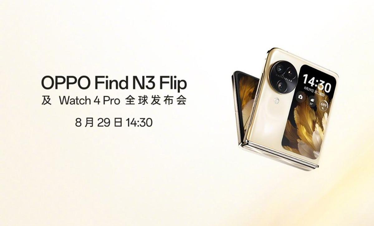 Oppo Find N3 Flip is unveiled in China