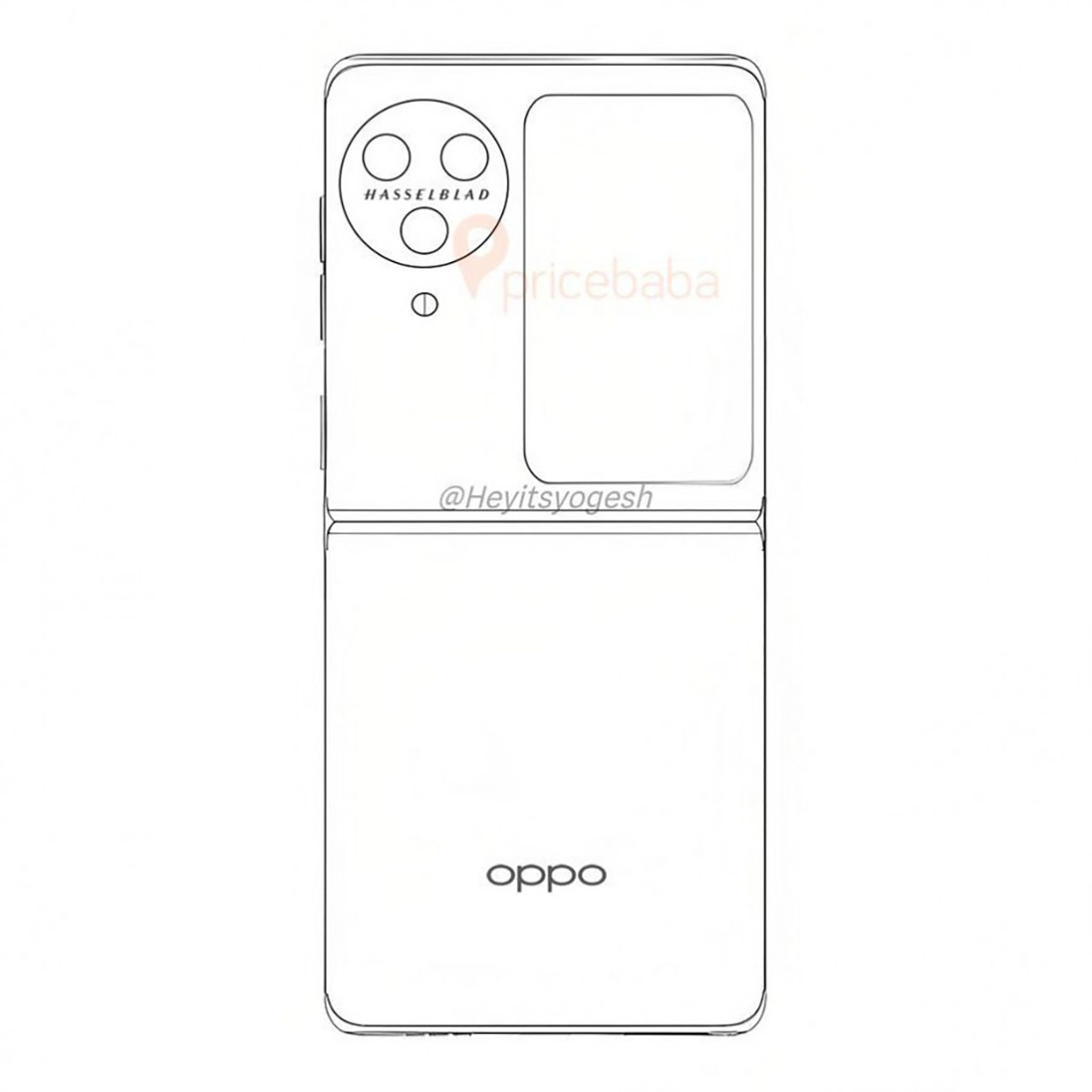 OPPO Find N3 Flip leak