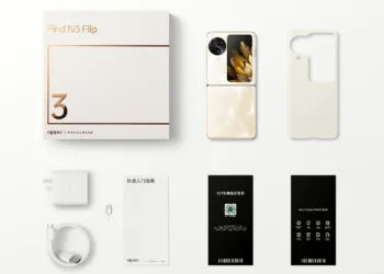 OPPO Find N3 Flip leak charger cover