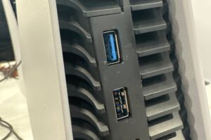 PS5 USB port torn out melted