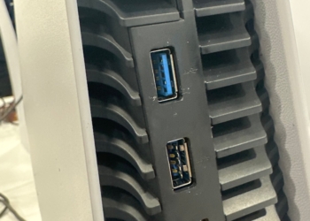 PS5 USB port torn out melted