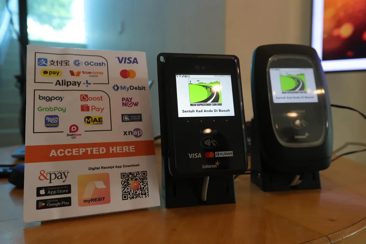 Putrajaya MEX toll MyDebit Payments