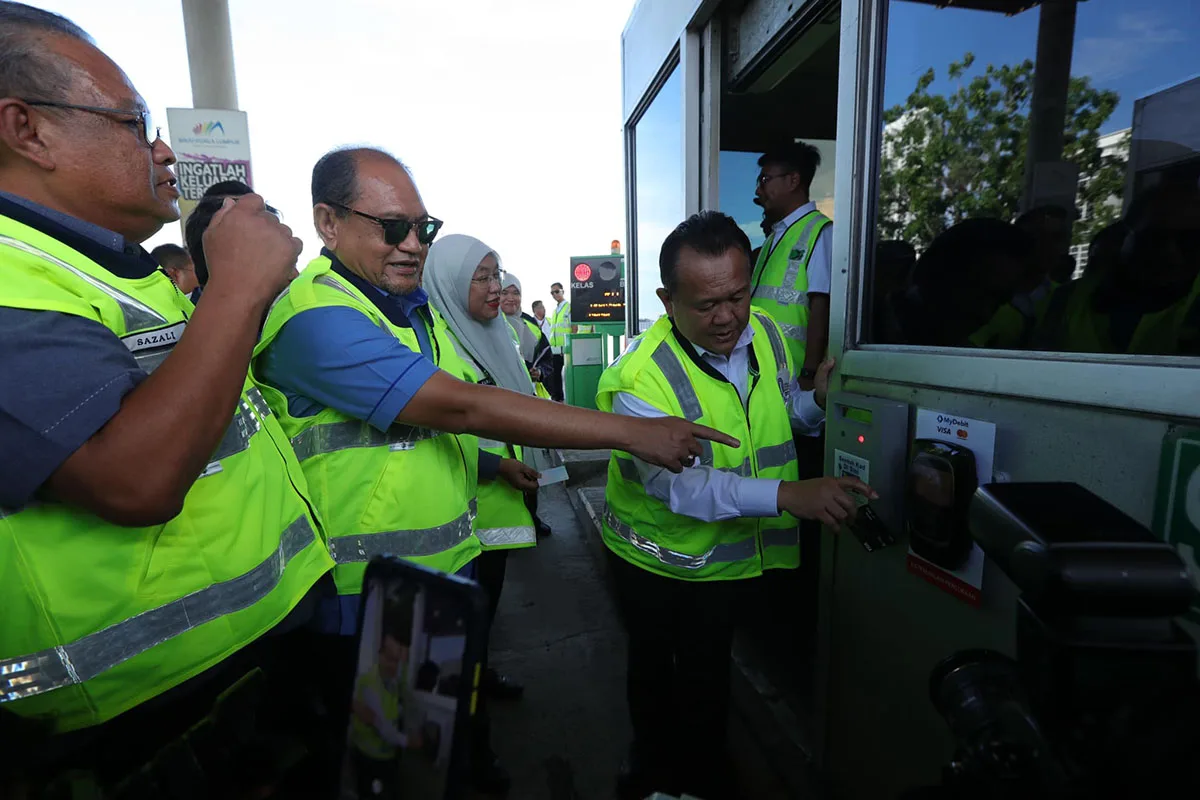 Putrajaya MEX toll MyDebit Payments