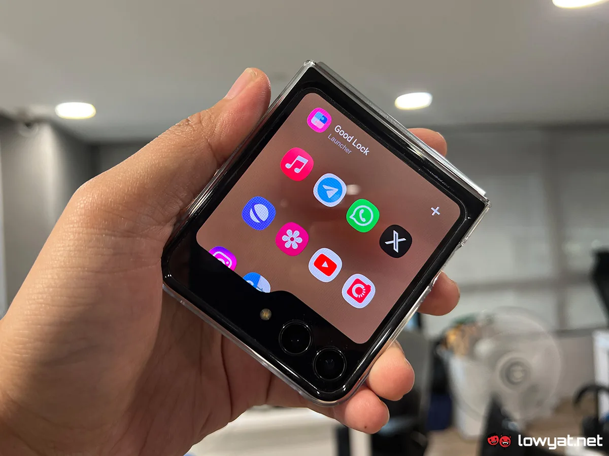 Samsung Galaxy Z Flip5 Good Lock feature