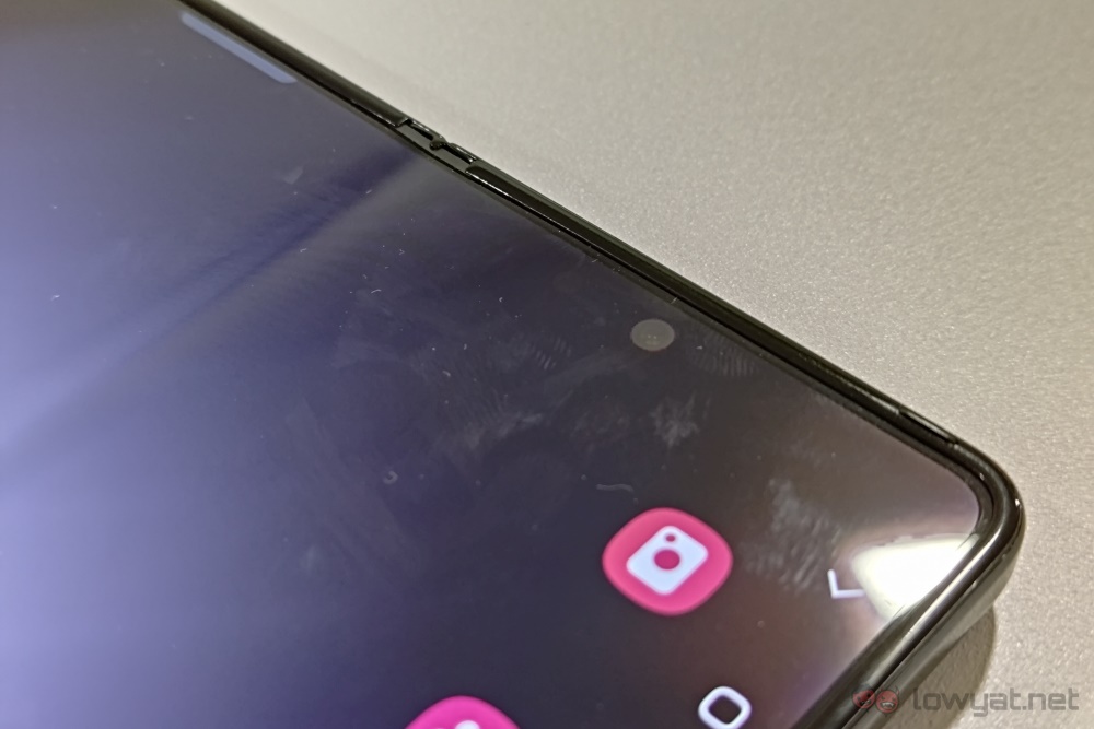 Samsung Galaxy Z Fold5 under display cam