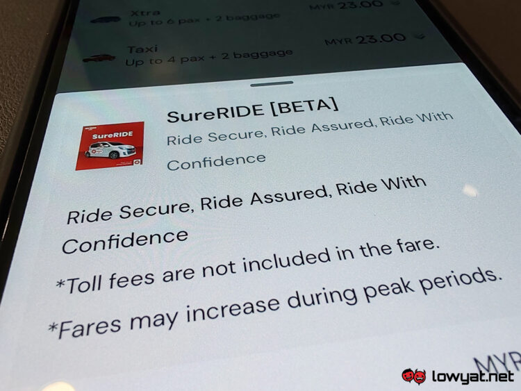 airasia sureride e-hailing