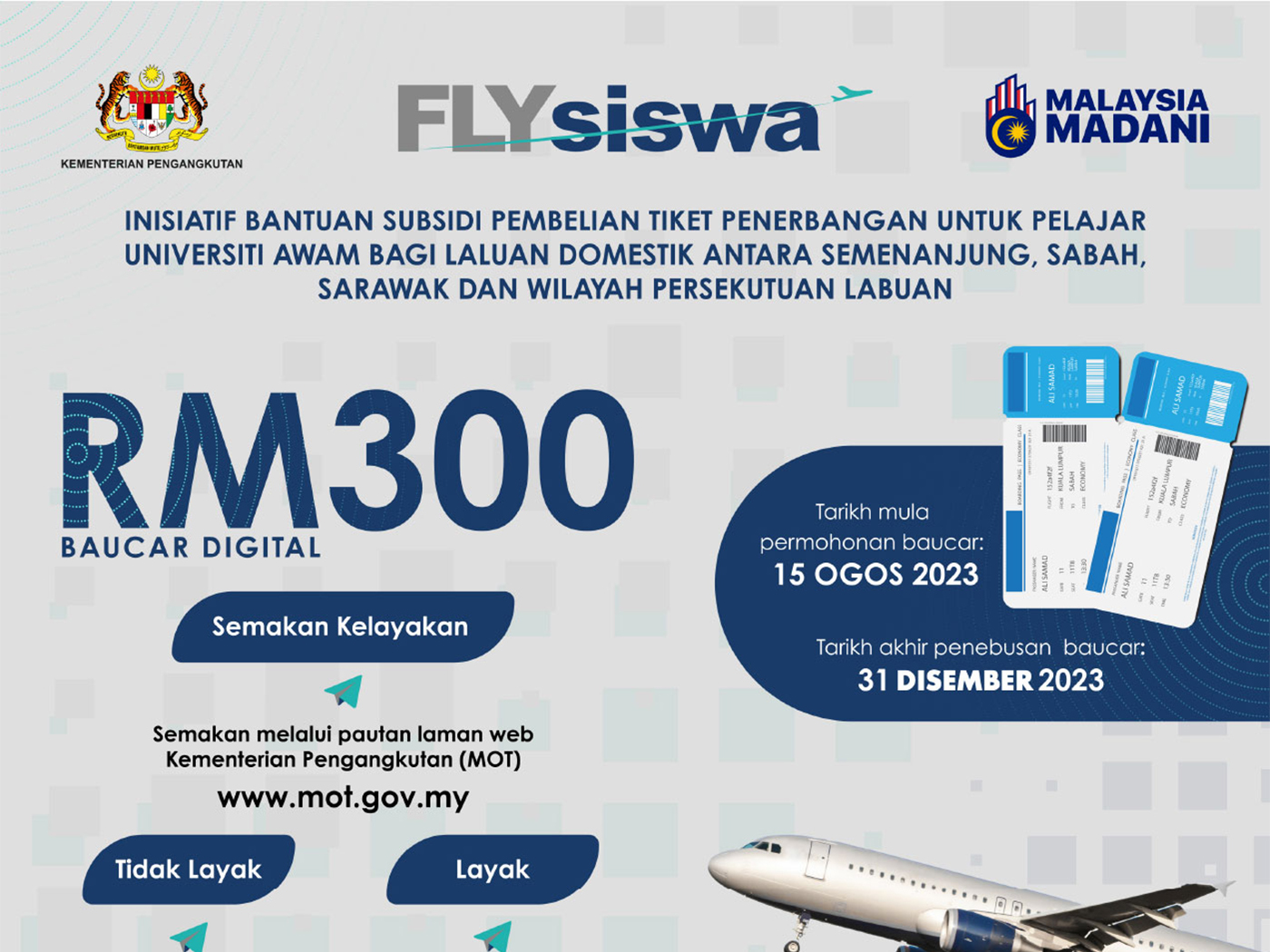 flysiswa flight subsidy
