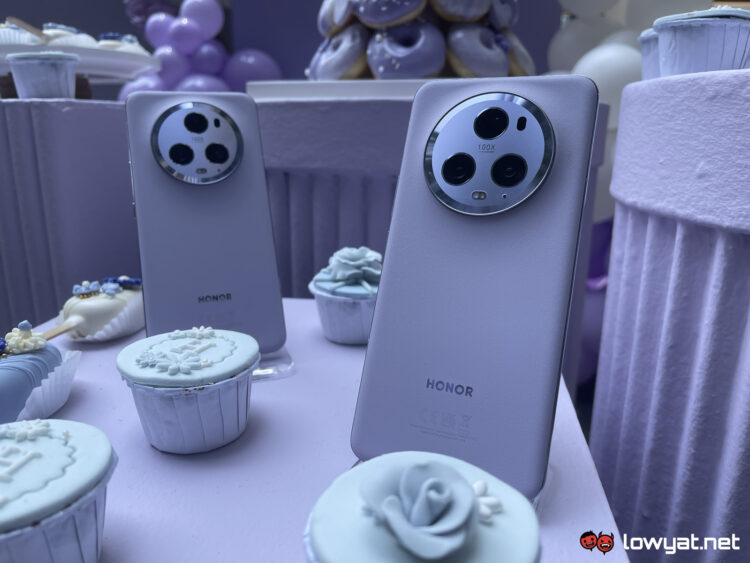 honor magic pro coral purple