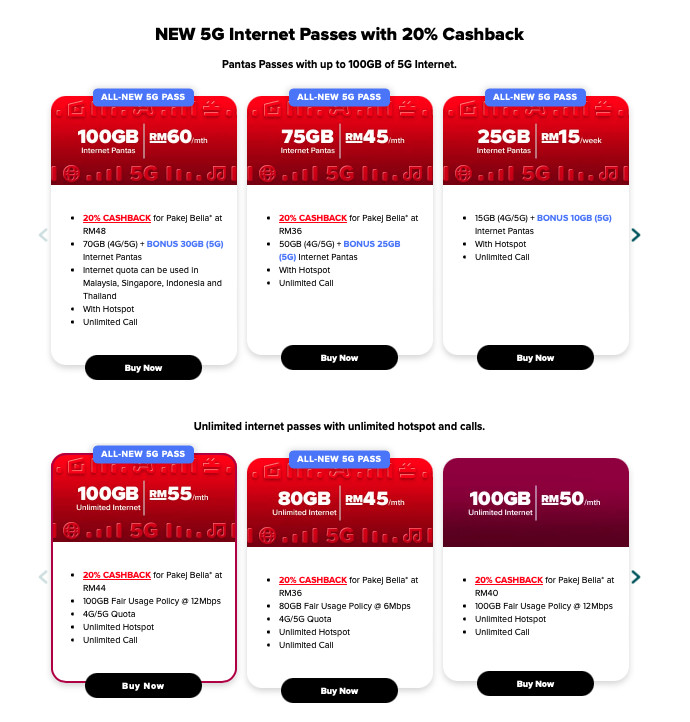 hotlink 5g passes