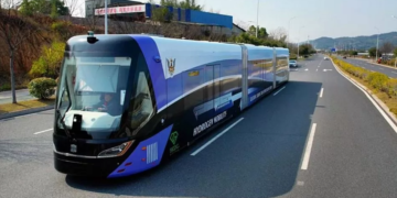 sarawak kuching tram art autonomous rail transit