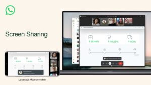 whatsapp screen sharing