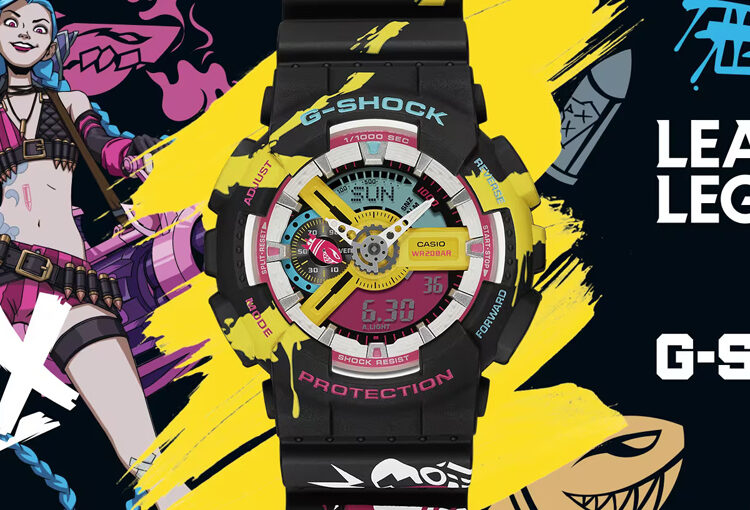 Casio League of Legends x G-Shock watches