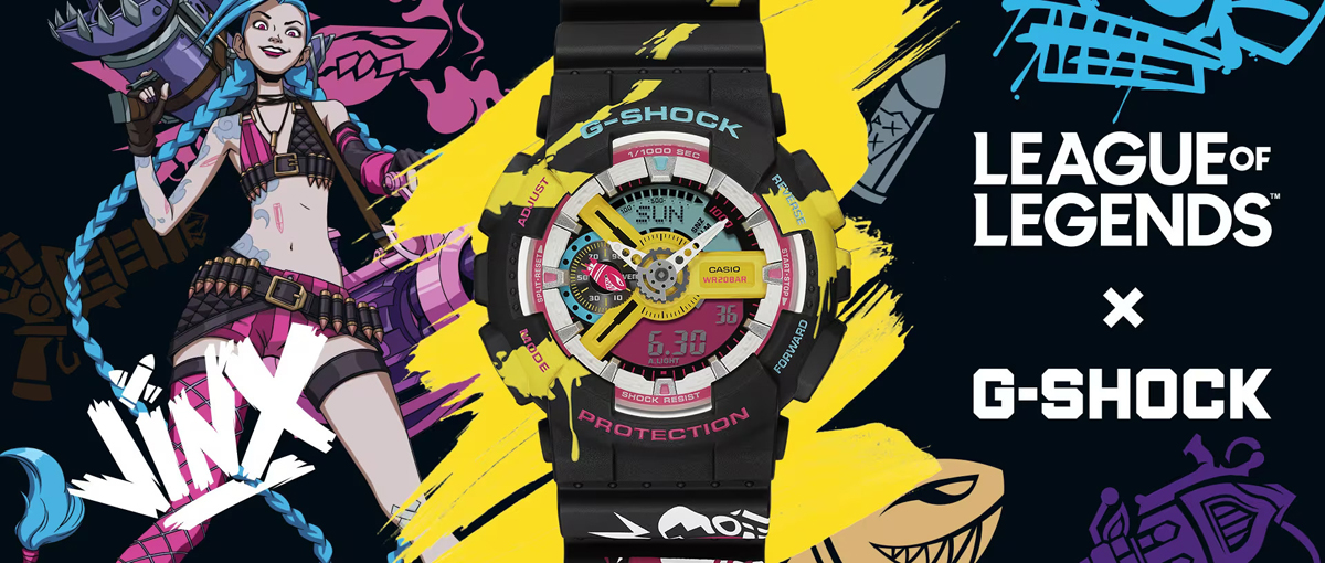 Casio League of Legends x G-Shock watches