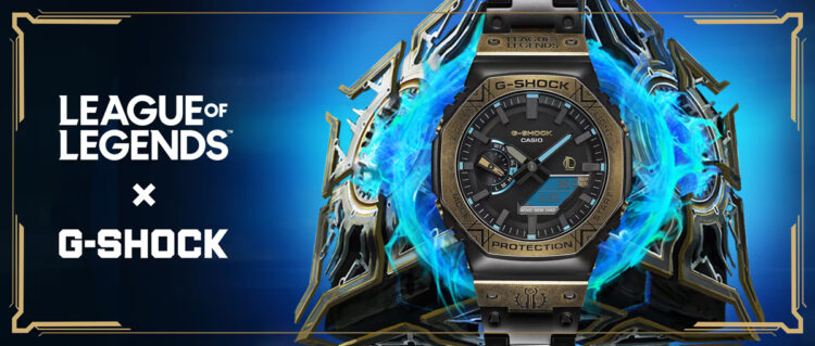 Casio League of Legends x G-Shock watches