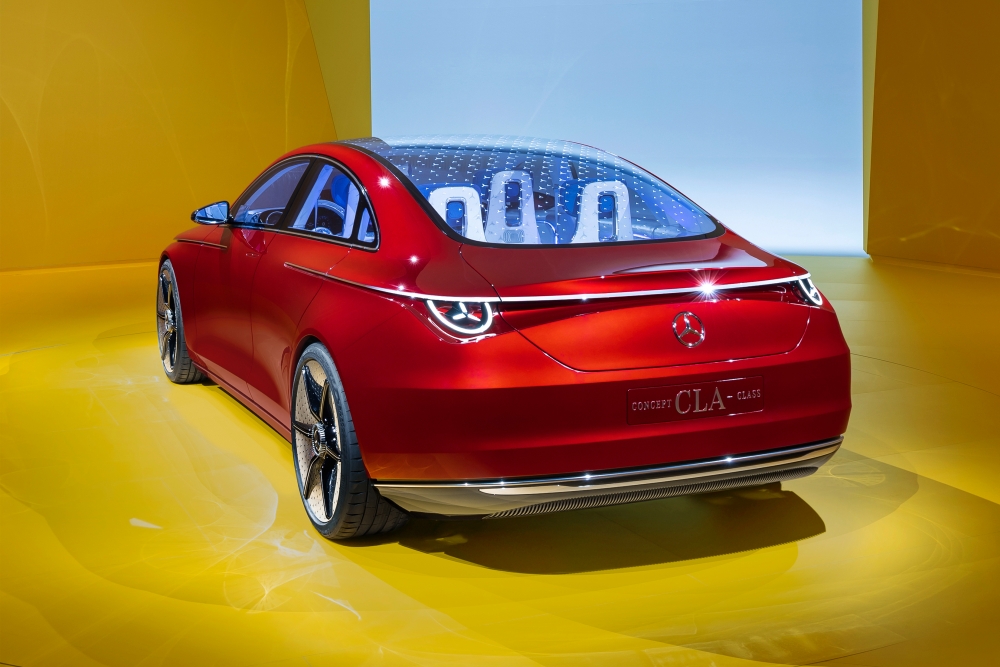 Mercedes-Benz Concept CLA Class EV back