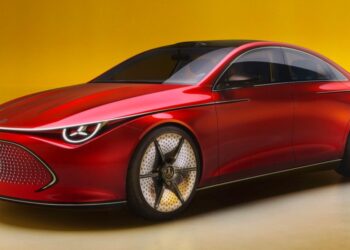 Mercedes-Benz Concept CLA Class EV front