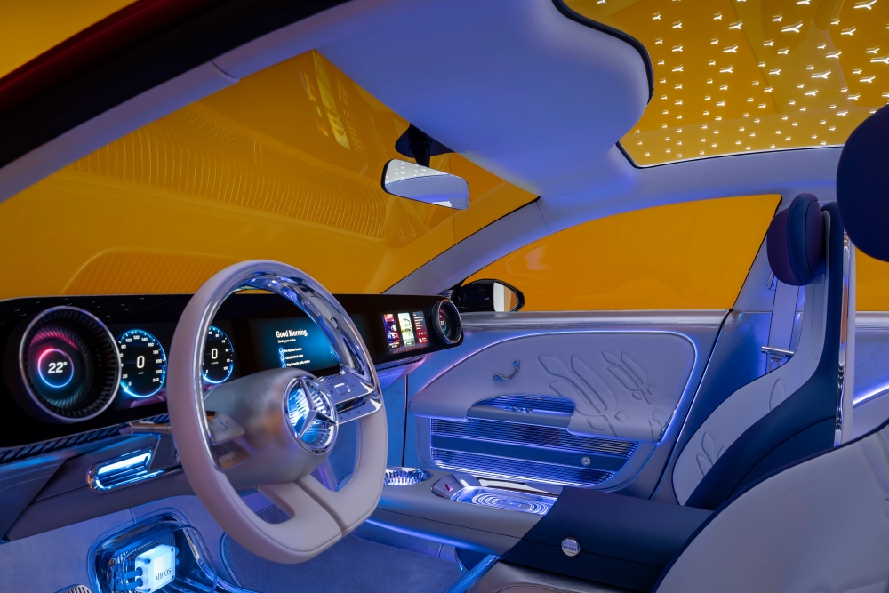Mercedes-Benz Concept CLA Class EV interior