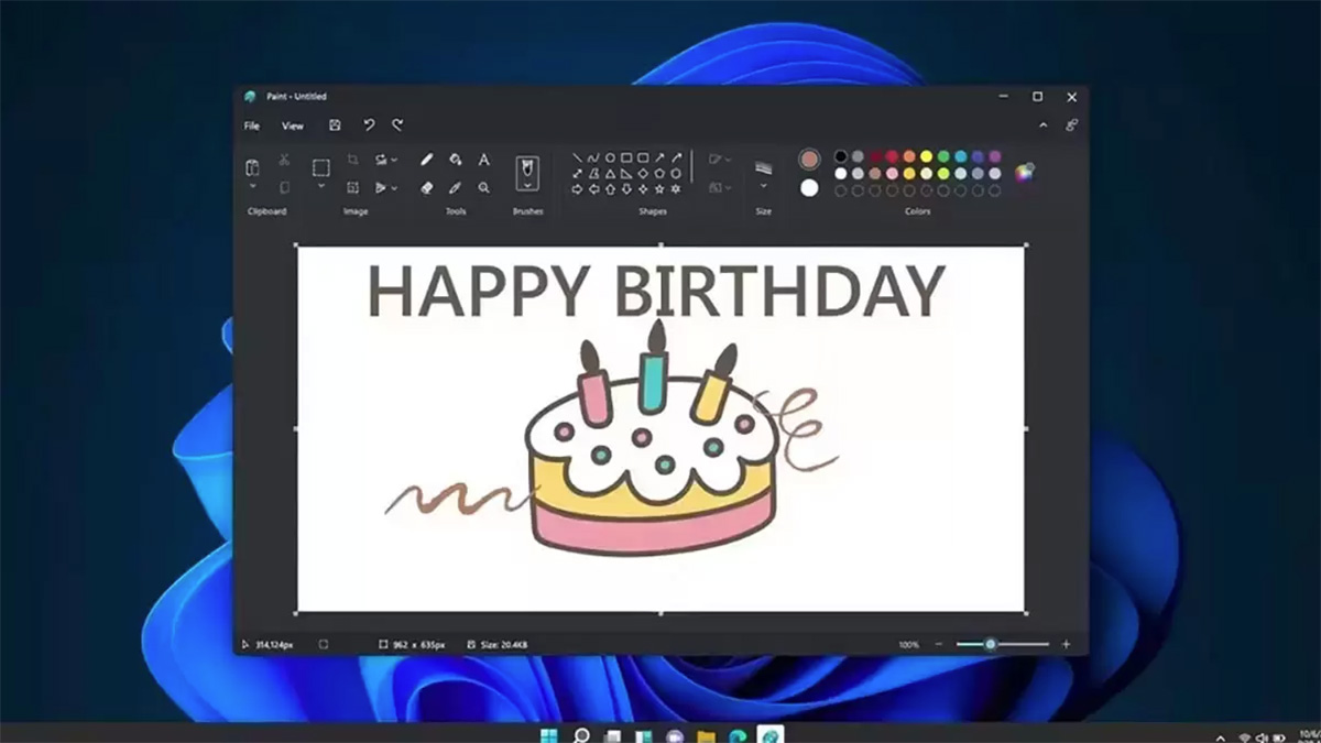 Microsoft MS Paint update Windows