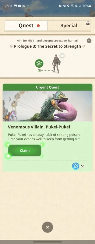 Monster Hunter World pukei pukei urgent done