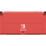 Nintendo Switch OLED Mario Red back