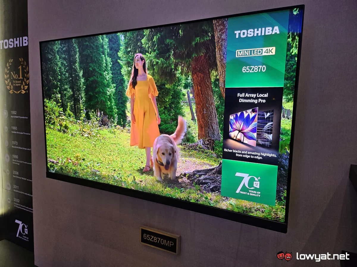 Toshiba Z670M Z870M REGZA TV Malaysia launch