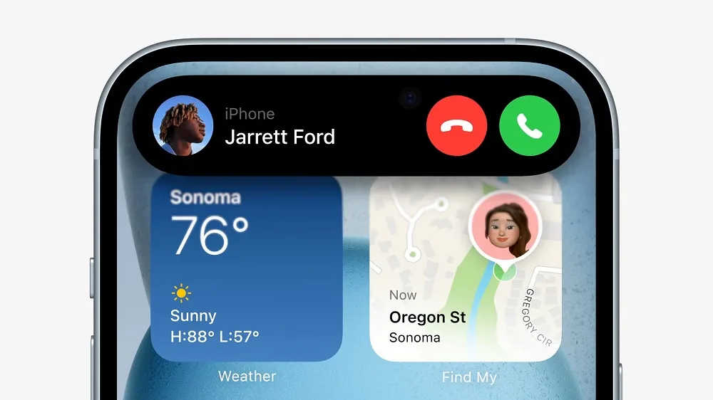 iPhone 15 Dynamic Island