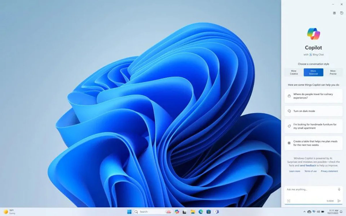 major Windows 11 update Copilot
