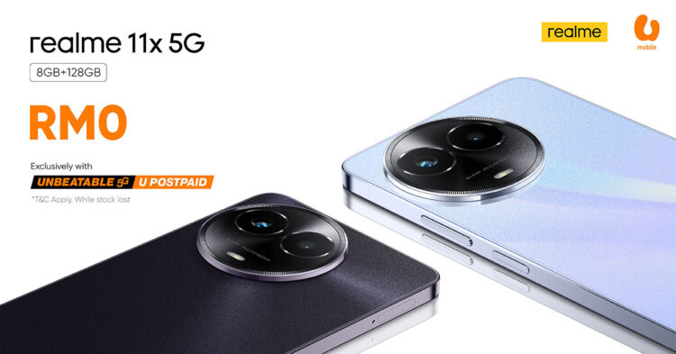 realme 11x 5g malaysia u mobile exclusive