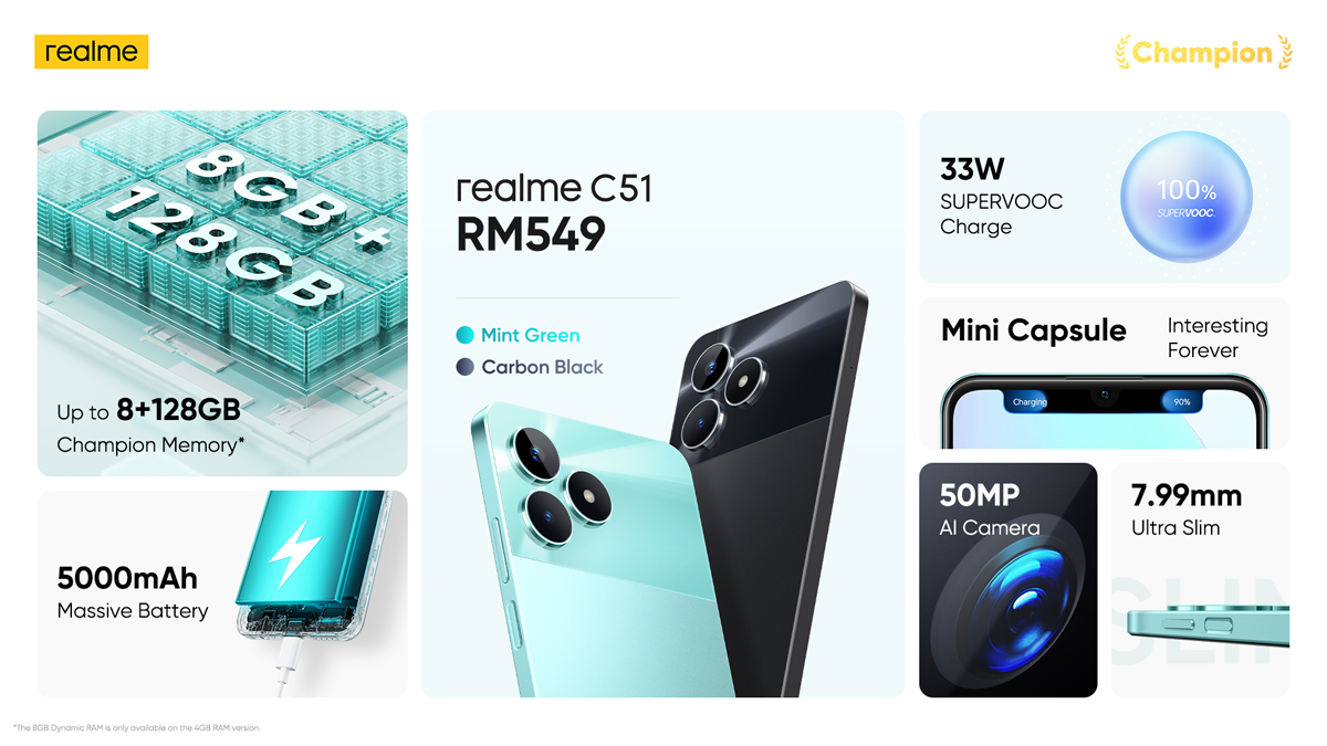realme c51 official malaysia