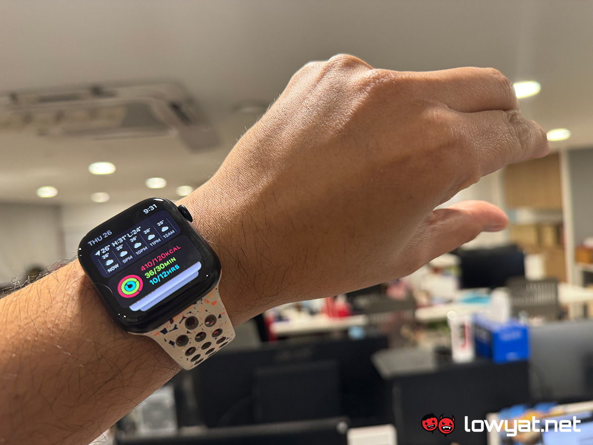 Apple Watch watchOS 10.1 Double Tap