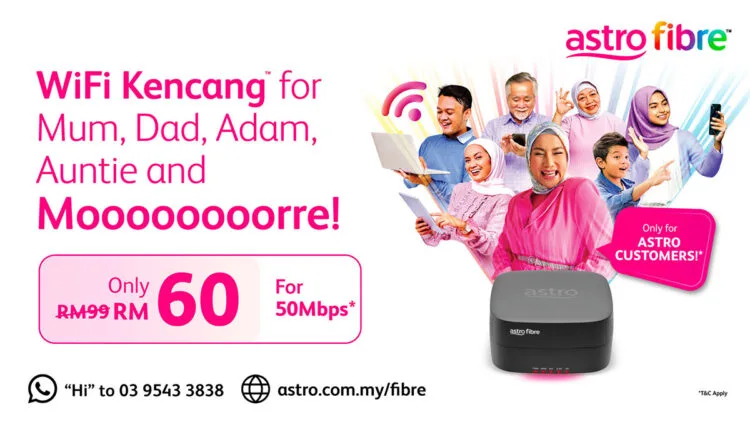 Astro Fibre Pay TV promotion 2023