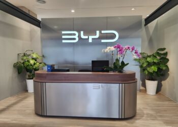 BYD Kuching counter
