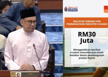 Budget 2024 RM30 million e-sports