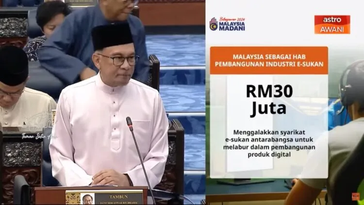 Budget 2024 RM30 million e-sports