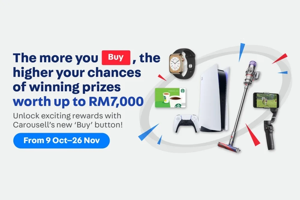 Carousell Buy Feature Giveaway