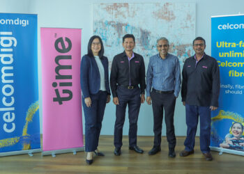 CelcomDigi TIME fibre partnership