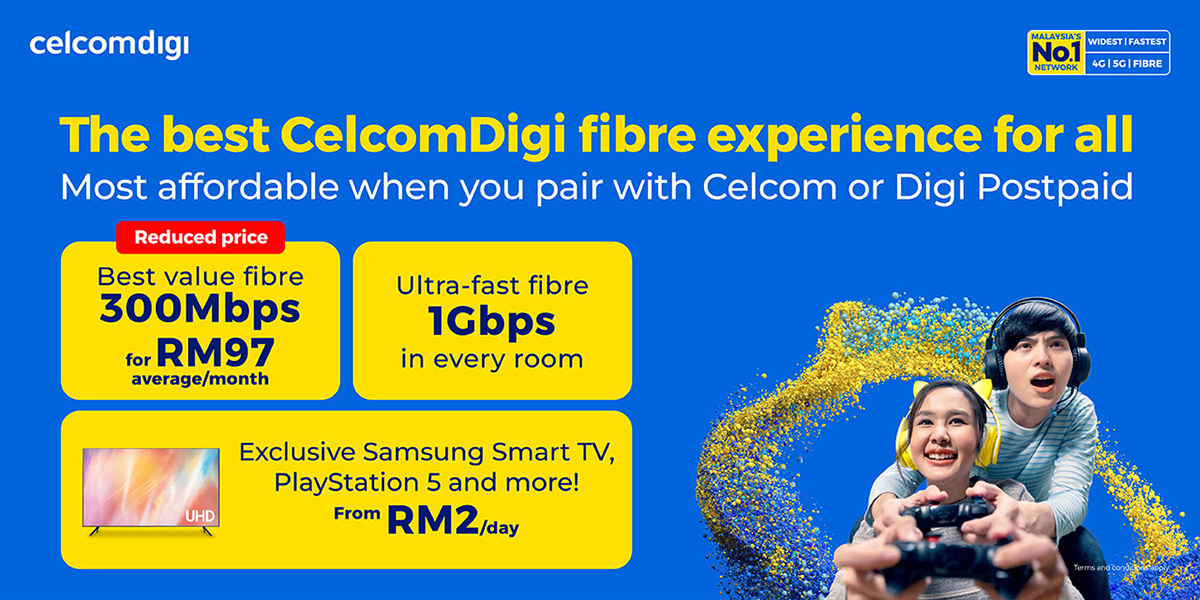 CelcomDigi revised Home Fibre plans