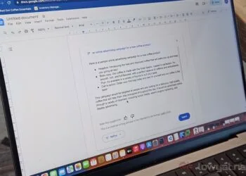 Google Duet AI 1st prompt