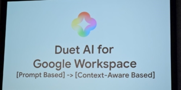 Google Duet AI context-aware