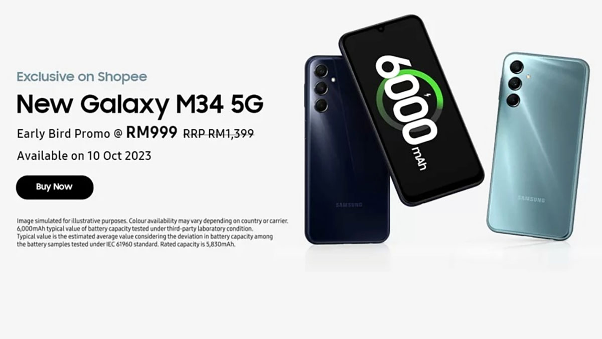 Samsung Galaxy M34 5G Malaysia