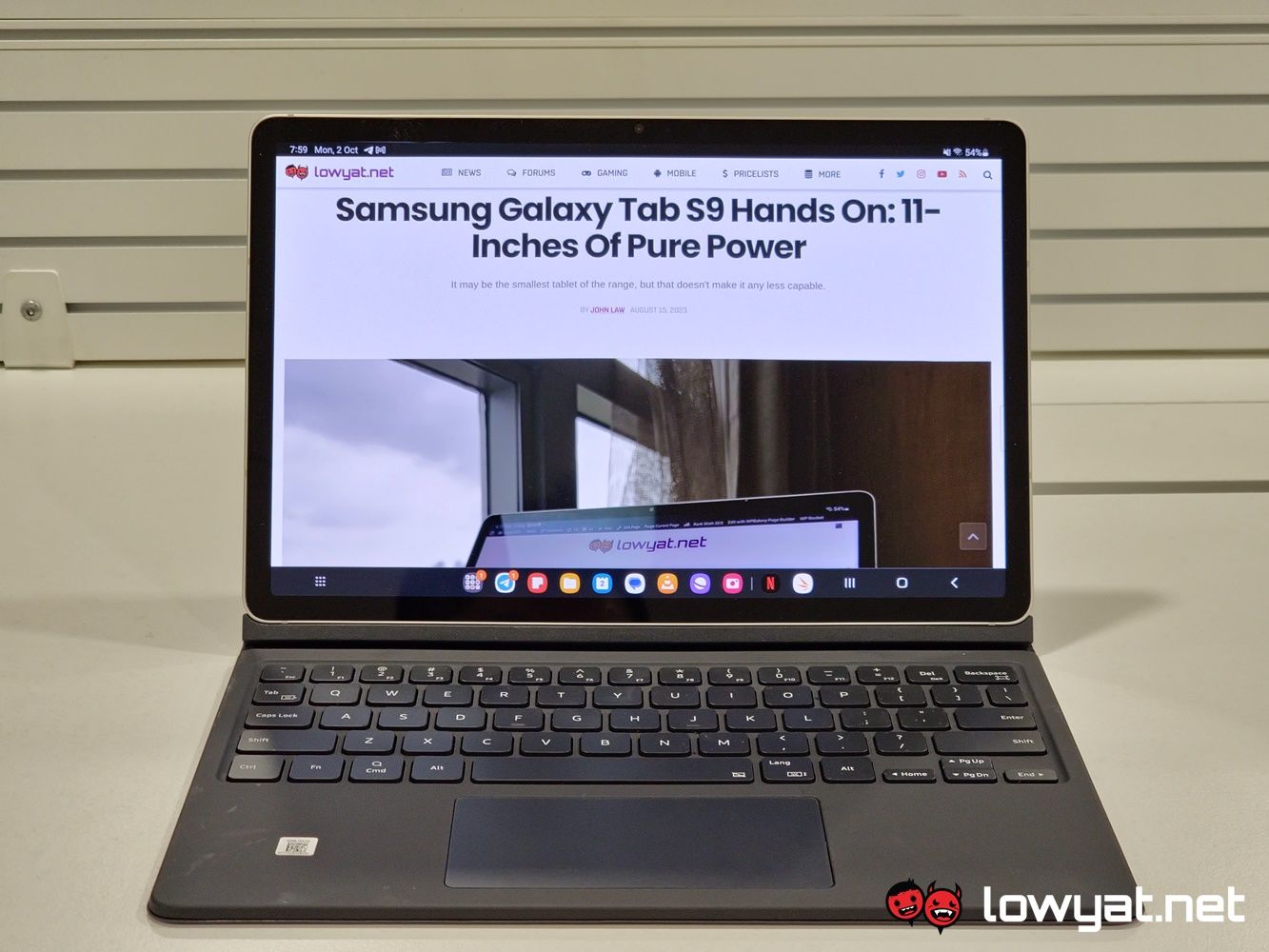 Samsung Galaxy Tab S9 FE Wi-Fi Review - Performance, benchmarks
